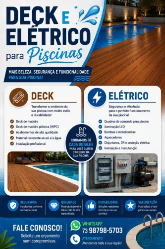 Servido de deck pintura e restauração 