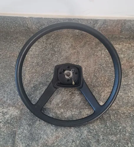 Antigo Volante Direção Anos90 Original Vw Linha Gol Quadrado para Colecionadores