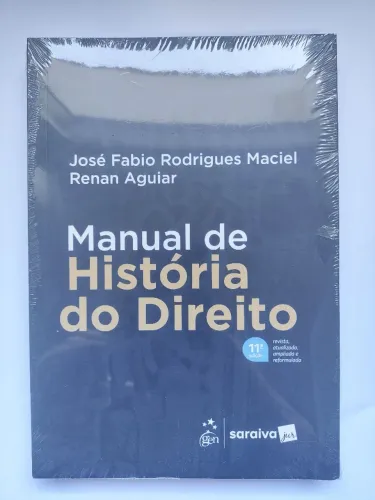 Manual de História do Direito 