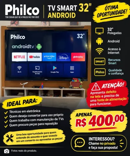 Smart tv 32 polegadas