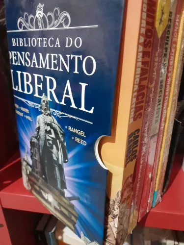 Box - 7 livros. Biblioteca do pensamento Liberal. Perfeito estado. Nunca lidos.