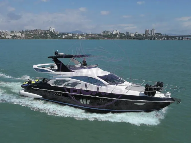 AZIMUT 60 pés Flybrigde plataforma submergível