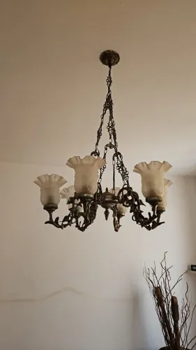 Conjunto de Lustres antigos de decoração 