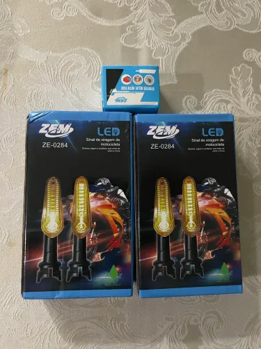 Conjunto setas LED linha Yamaha
