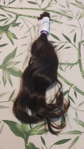 cabelo preto 103 gramas, 50 cm