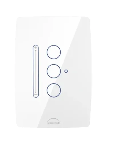 Interruptor Dimmer Wi-fi Touch para Lâmpada 2 Botões 4x2 Dometek