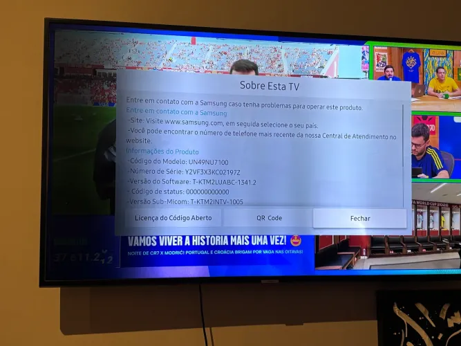 Samsung Smart TV 49? 4K UHD UN49NU7100