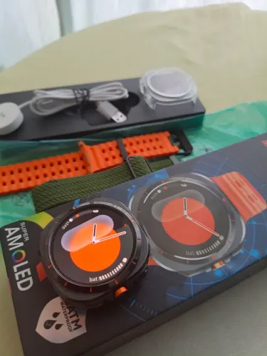 Smartwatch ultra Microwear su01 zerado na caixa