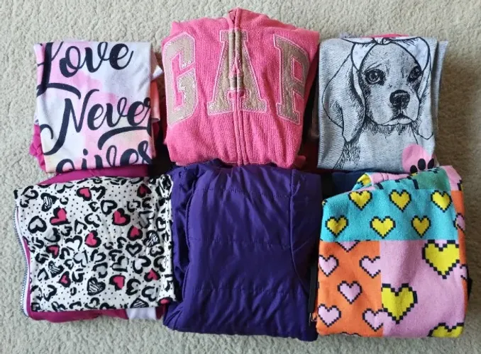 Lote de Roupas Para Meninas - Tam: 8 Anos