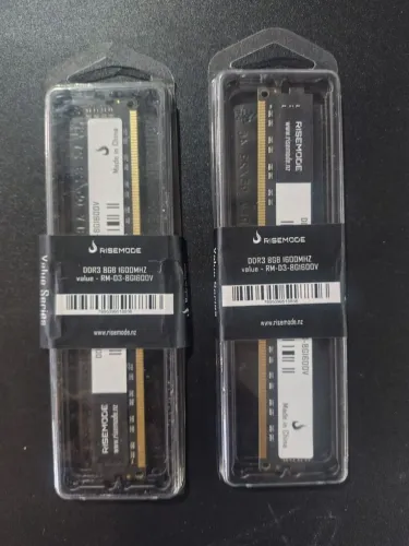 Memória RAM Rise Mode, 8GB, 1600MHz, DDR3, CL11 - RM-D3-8G1600V
