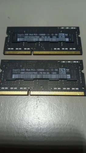 Memória ram 4gb dd3 2x2gb notebook MacBook Mac mini