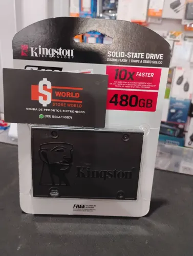 SSD 480 GB loja store world Kingston