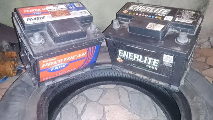 Bateria usada boa 40a 60a(Com troca)