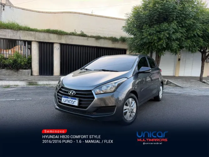 Hyundai HB20 C./c.plus/c.style 1.6 Flex 16V Mec. 2016