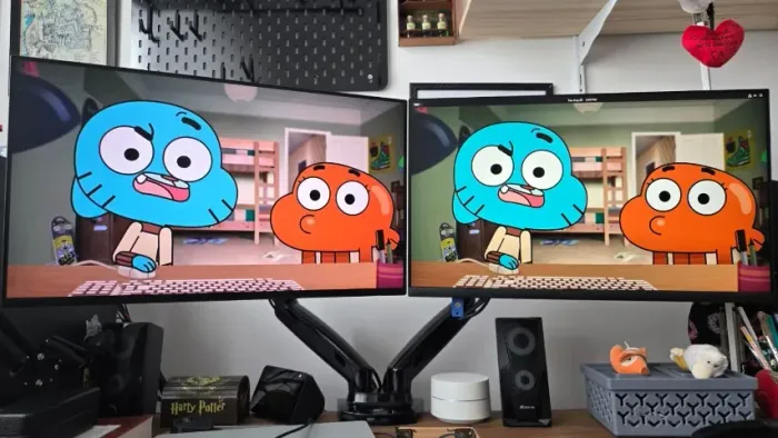 2 Monitores DELL com suporte duplo