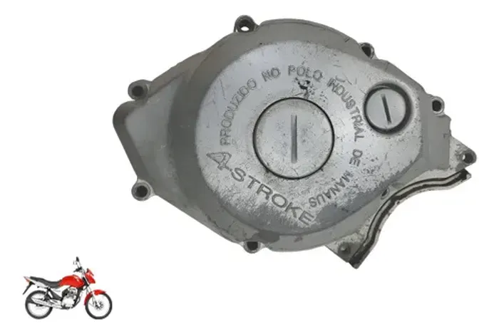 Tampa Do Estator Ybr 125 2000 2001 2002 2003 2004 2005 2006 Cinza