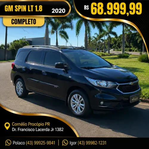 Chevrolet Spin LT 1.8 8V Econo.flex 5P Aut. 2020