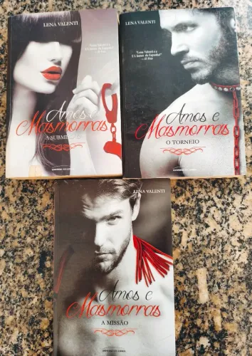 Kit 3 livros Amos e Masmorras - Lena Valenti