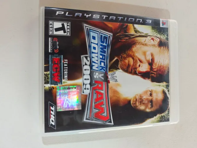 Smack down vs RAW 2009 jogo PS3 