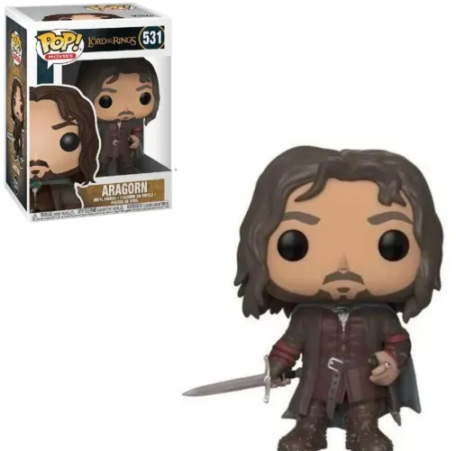 Funko Pop Aragorn 531 Senhor dos Anéis
