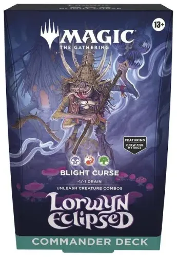 Commander deck Pre-con Blight Curse