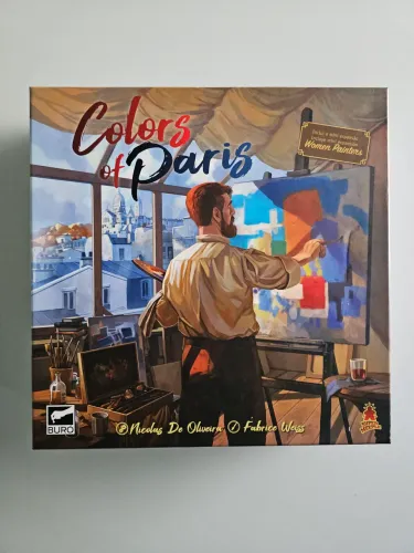 Board Game Colors of Paris