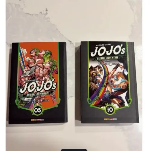Mangá jojo bizarre adventure volume 05 e 10
