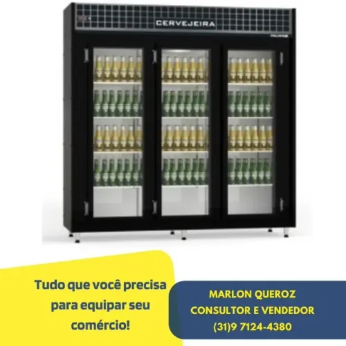 Cervejeira 3 Portas Polo Frio Nova 220v