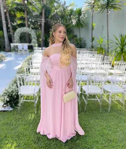 Aluguel Vestido Rosa