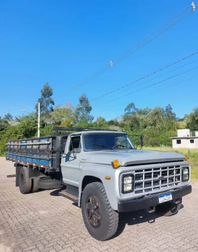 Caminhão Ford F-11000 1990 Mwm 229 Freios a ar Direção Hidraulica Carroceria Graneleira