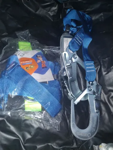 Cinto de segurança 3 pontos acolchoado com talabarte de segurança ABS Y para trabalho