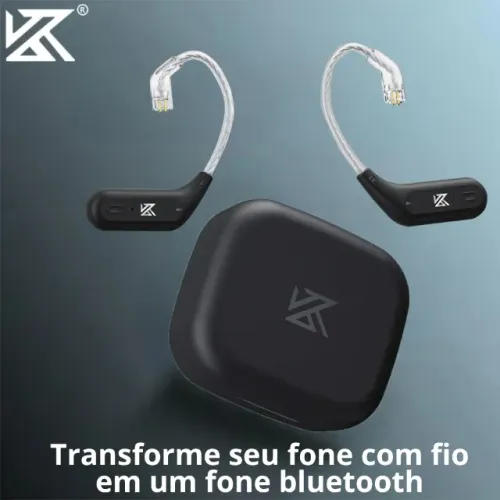 Adaptador Bluetooth Kz Az09 Tipo C Para Fone Edx ProX Zvx Zsn Zs10 Pro
