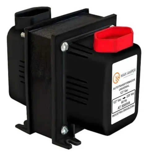 Transformador 5000va 110-220 Ou 220-110 Conversor Bivolt 12000 Btus C/ N F Geladeira 