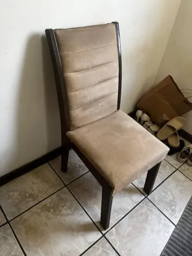 Cadeiras estofadas