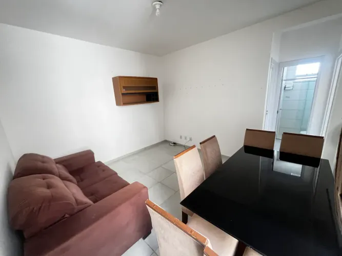 Residencial Marajoara I semi mobiliado, 46 metros, 2 quartos, bH social, vaga de garagem,