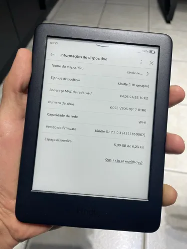 Kindle Geração 10
