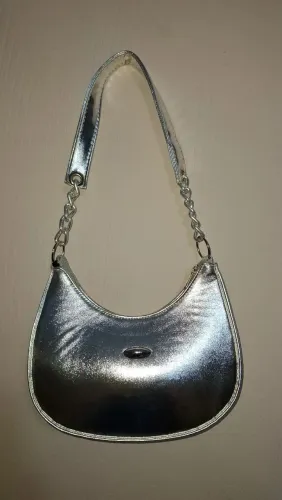 Bolsa Ombro Prata