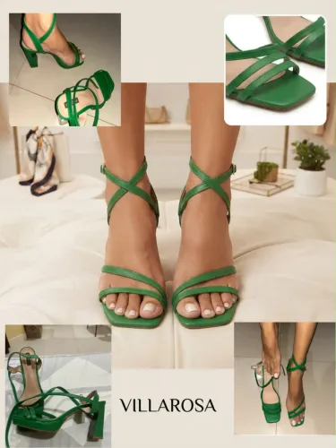 Sandália Villarosa Verde