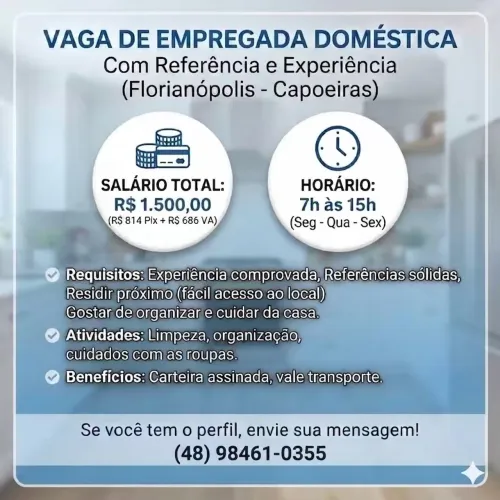 Empregada doméstica Capoeiraa