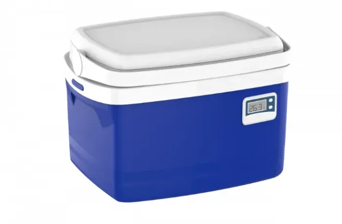 CAIXA TERMICA TROPICAL C/TERMOMETRO 12L AZUL SOPRANO NOVA