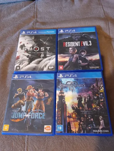 Lote jogos ps4 raros
