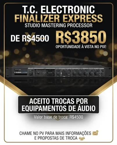 Tc Electronic Finalizer Express Masterização profissional