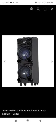 Caixa torre gradiente gdm 10