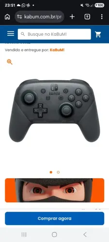 Controle Nintendo switch original