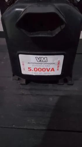 transformador 5000VA - 220v para 110v