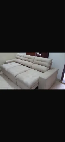 SOFÁ RECLINÁVEL E RETRÁTIL