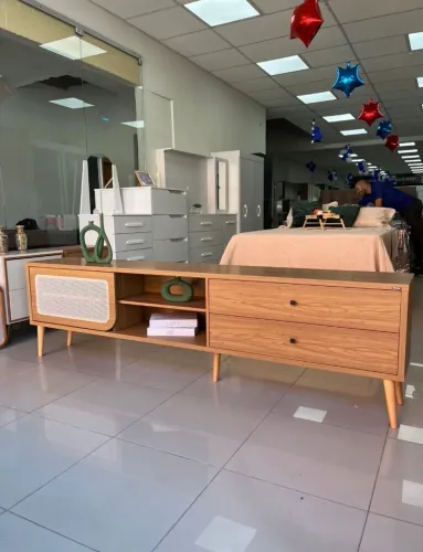 Bancada Dalla Costa 100% MDF - 2,20m | Entrega Imediata