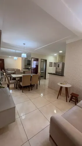 Apartamento mobiliado com 3/4 para locação Residencial Alexandria | Nova Parnamirim
