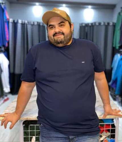 camisas cotton plus sizes do g1 ao g6
