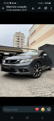 Honda Civic Sedan LXR 2.0 Flexone 16V Aut. 4P 2016